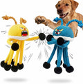 Interactive Dog Toys for Large and Small Dogs, 2PC Dog Chew Toys, Dog Squeak Toys-No Stuffing Dog Toys for Puppy Teething, Dog Puzzle Toy and Dog Toys to Keep Them Busy (2)