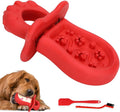 Dog Chew Toys Cream Freezable Dog Treat Station, Frozen Treat Fillable Interactive Dog Toy to Keep Dogs Busy, Pacifier Dog Toy for Teething, Dog Puzzle Toys for Small/Medium/Large Dogs Outdoor