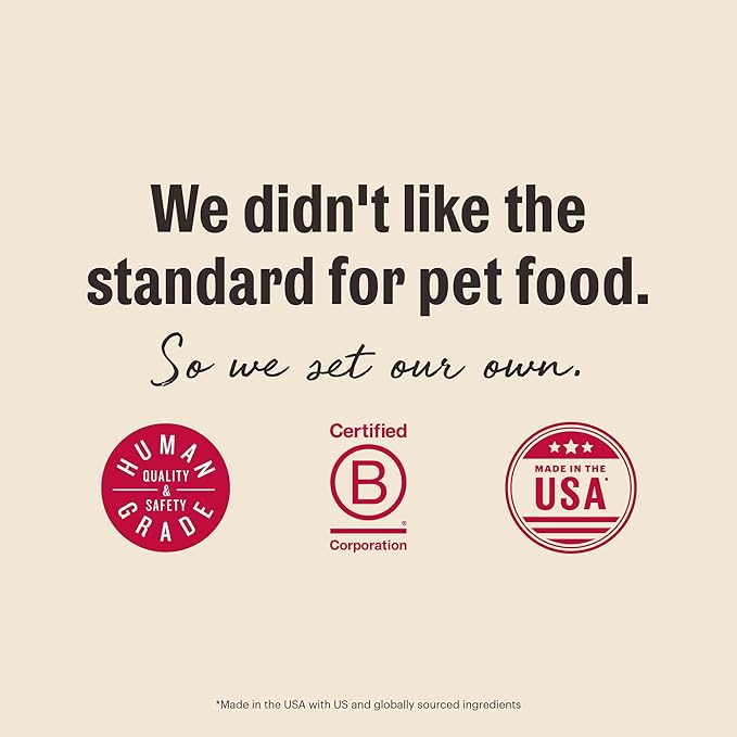 The Honest Kitchen Human Grade Wholemade™ Dehydrated Dog Food, Grain Free Beef 10 lb (makes 40lbs)