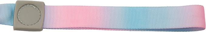 Dual Handles Bungee Dog Leash, Ombré Color Shock-Absorbing Dog Leash with 360° Swivel Clasp, for Small to Medium Dogs (4 – 5.5 ft) (Pink-Blue Ombré)