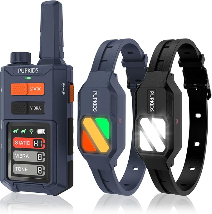 Dog Shock Collar 2 Dogs (20-140 Lbs) - 4200FT Dog Training Collar with Remote, 4 Powerful Modes with 119 Training Levels Rechargeable Electric Dog Collar for Large Dogs