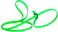 Dogline Biothane Slip Dog Leash - for Small, Medium and Large Dogs - Odor Free Slip Lead, Heavy Duty and Durable Material Kennel Lead - Tropical Green - 5ft L x 3/8in W