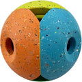 Max Fusion Made with Nike Grind, Arlee Quantum Ball Treat Dispensing Dog Toy, Treat Toy, Treat Dispensing Dog Toys, Durable for Large Dogs, Natural Rubber Chew Toy, Large, 1 Count