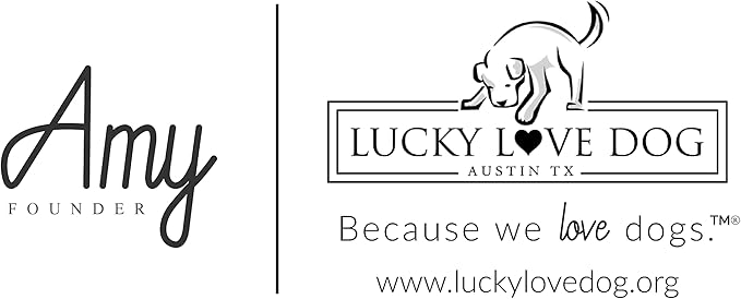 Lucky Love Dog - Adjustable Dog Collar with Easy Click Buckle for Large Dogs, Durable, & Comfortable for Male & Female Dogs, Pet Collar for Puppies & Adult Ones - Carriebelle, Large