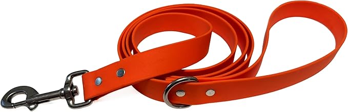 6ft Long Leash for Dogs - 1000lb Strength, Waterproof with Stainless Steel Hardware, Durable Long Dog Leash for Large Breeds