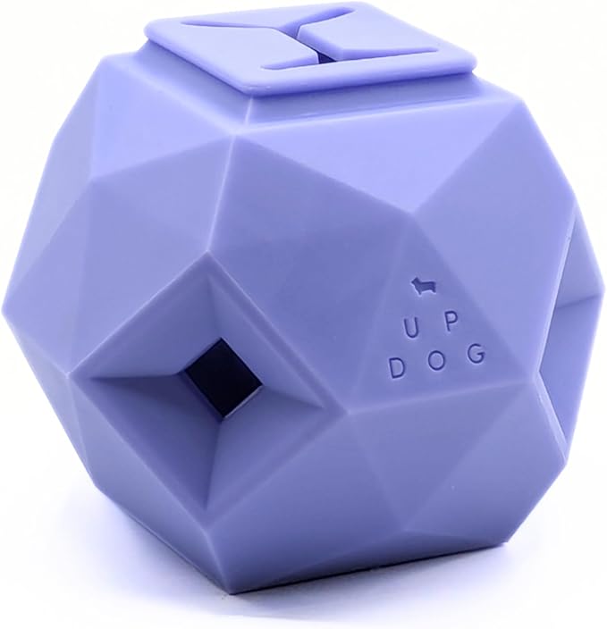 Treat Dispensing Balls for Medium Dogs and Cat Treat Dispenser Toy Interactive for Self-Play Improves Oral Hygiene, Mental Simulation, and Bordem Buster, Simple and Effective Food Toy (3.6 x 3.6 in)