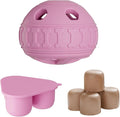 2 in 1 Interactive Dog Toy and Silicone Tray with Lid, Dog Enrichment Toys for Large Dogs 25-75 lbs, Freezable Dogs Chew Toy to Keep Them Busy, Frozen Treat Dispensing for Slow Food Training