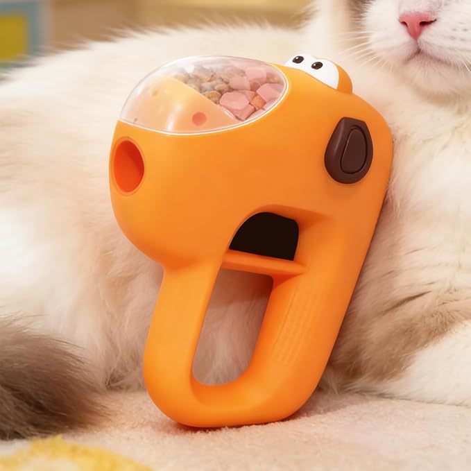 Dog Treat Dispenser,Puzzle Safe Game Snack Feeder - Interactive Treat Dispensing Dog Toys - for Pet Cat Kitten Puppy Home Indoor Outdoor