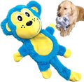 Jalousie 5 Pack Plush Toys Assortment Value Bundle Puppy Pet Mutt Squeak Toy for Medium Large Dogs (5 Pack Premium Corduroy) (1 Pack Large Plush)