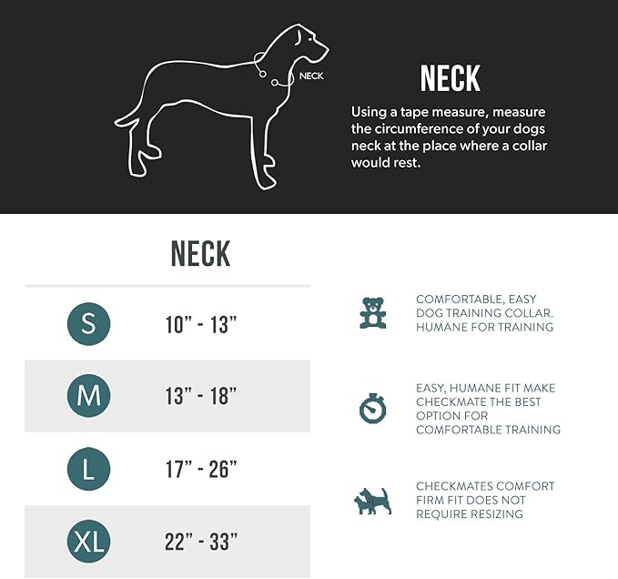 EzyDog Checkmate Martingale Collar for Dogs – Premium Nylon Training Dog Collar for Easy Control with no Choking (Large, Red)