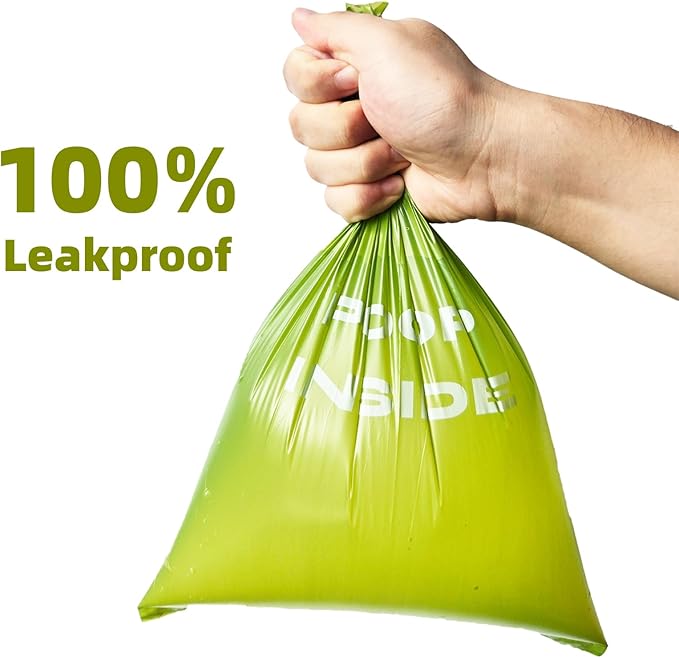Poop Bags for Dogs 240 Count, 13" x 9" Dog Poop Bags Rolls, Trash Bags, Leakproof Extra Thick Dog Waste Bags for Doggie Cat Pet (Compatible with Our Pet Leashes)