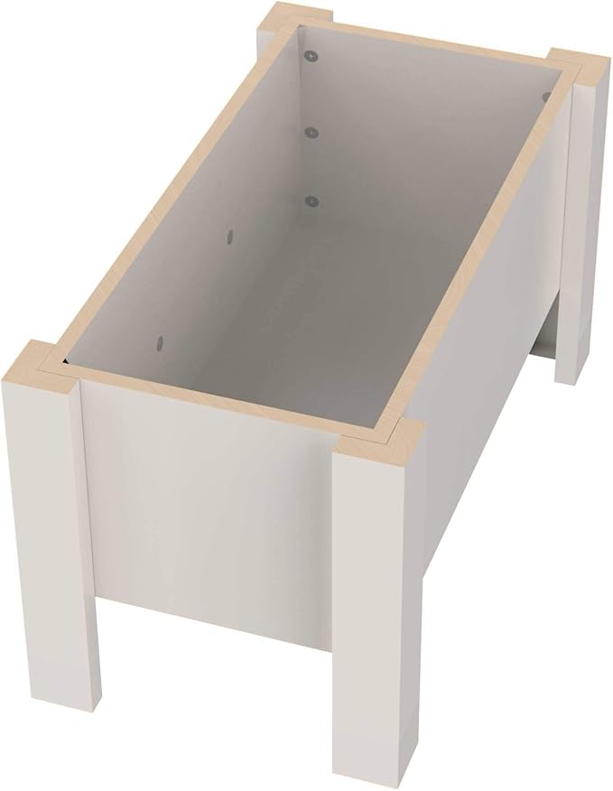 GTW Personalized Elevated Dog Bowl Stand for Large, Medium, Small, X-Small Dogs - Stainless Steel Food and Water Bowls - Raised Dog Dish with Internal Storage (Large, Flag Design)