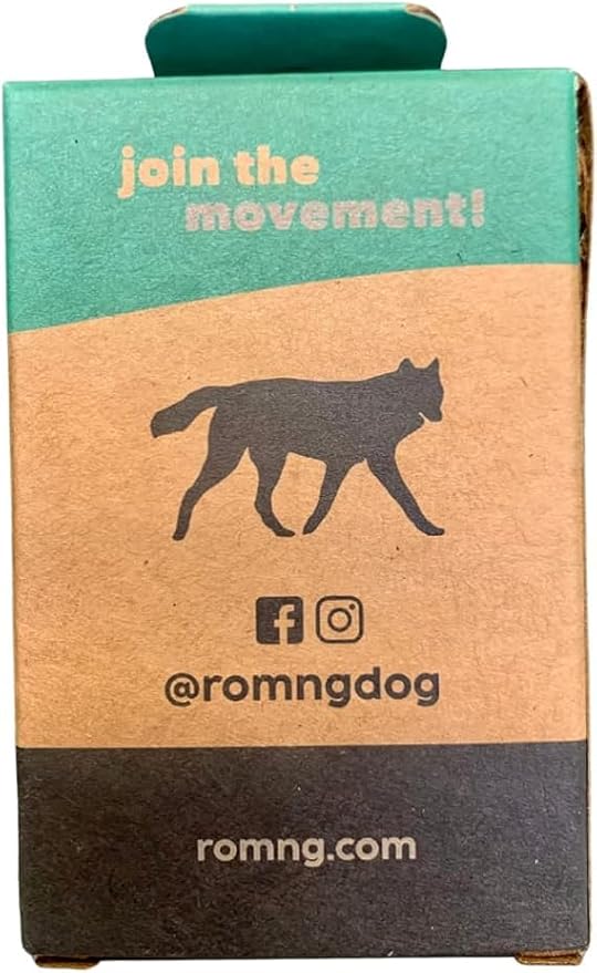 Compostable Dog Poop Bags with Balck Dispenser, Plant-Based, TUV Certified, Unscented, Leak-Proof, 7 Rolls, 105 Bags, Black