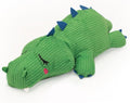 ZippyPaws Snooziez with Shhqueaker - Silent Squeaker Dog Toys, No Squeak Puppy Plush Toy, Chew Toy with Ultrasonic Squeaker, Quiet Stuffed Toy for Small, Medium, & Large Dogs - Alligator