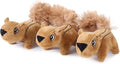 Laifug Hide and Seek Replacement Squirrel Dog Toy -3 Pack