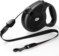 Retractable Dog Leash, 26 Ft Heavy Duty Pet Walking Leash for Small Medium Large Dogs up to 99lbs, Anti-Slip Handle, 360 ° No Tangle, Nylon Tape, One-Handed Brake