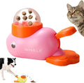 Dog Feeder Puzzle Toy Duck, Interactive Dog Treat Dispenser Toy, 2-in-1 Dogs Puzzle Feeder for Dogs & Cats, Slow Feeders for Training, Indoor/Outdoor Interactive Play (Style C)