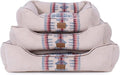 Pendleton Berber Kuddler Dog Bed - Harding Rosewood, M