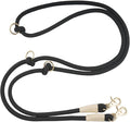 8.5ft Multifunctional Hands Free Nylon Rope Waist Dog Leash, Adjustable Shoulder Crossbody Walking Lead