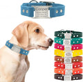 dogIDs Personalized Dog Collar – ScruffTag Custom Waterproof Biothane Dog Collar with Laser-Engraved Name, Durable & Odor-Resistant – USA Made | Tropical, 1 in x 16 in (Fits Neck Sizes 14-18 in)