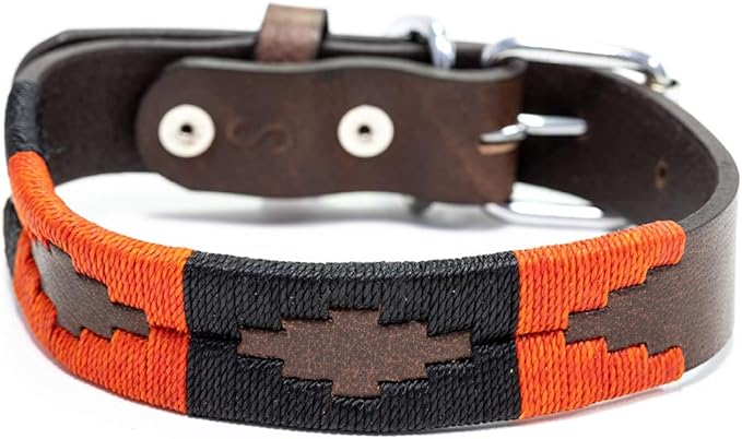 Gaucho Goods Leather Dog Collar - Moab (M)