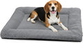 Dog Crate Pad for Small to Medium Dogs, 30 x 20 Inch Plush Kennel Mat, Washable, Anti-Slip, Fits Wire or Metal Crates, Travel, Home & Training, Dark Grey