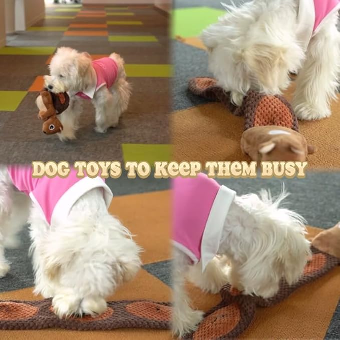 Dog Puzzle Toy, Interactive Dog Toy for Small Dog, Small Dog Toys to Keep Them Busy for Boredom and Stimulating
