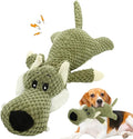 2026 New Dog Plush Toys for Aggressive Chewers, Upgrade Dog Toys Indestructible Dog Puppy Squeaky Chew Toys, Interactive Dog Toys for Heavy Chewers Durable Chew Toys Dog Plush Toy (Green)