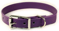 Waterproof Dog Collar (Large: 18"-22", Purple)