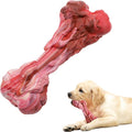 Interactive Wishbone Dog chew Toys for Aggressive chewers, Realistic Tough Dog Bones Products Gifts for Keep Them Busy (A)