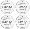 Abeden B3V 1A Lithium Replacement Batteries Compatible with High Tech Pet Single Electronic Collar Battery for Model MS-4 and MS-5(4 Pack)