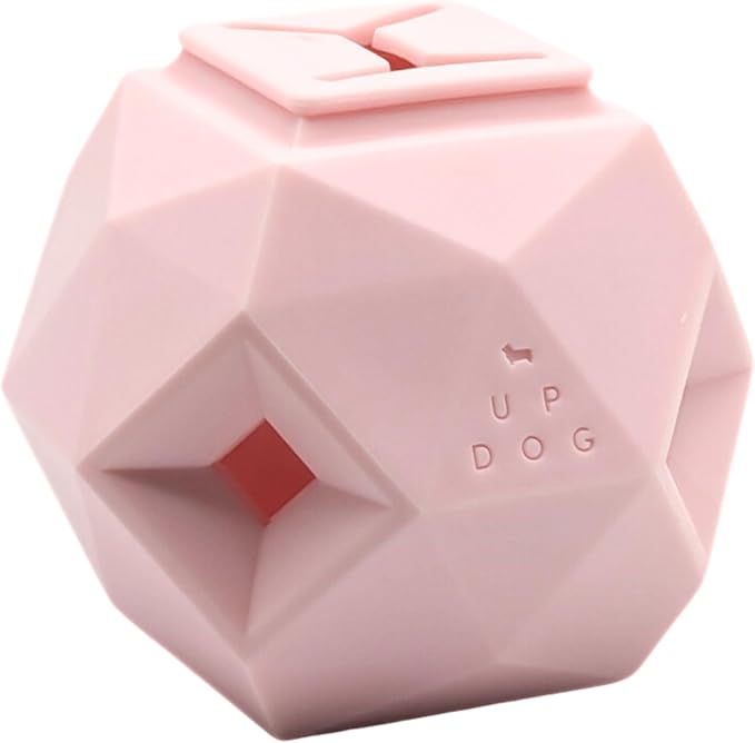 Treat Dispensing Balls for Medium Dogs and Cat Treat Dispenser Toy Interactive for Self-Play Improves Oral Hygiene, Mental Simulation, and Bordem Buster, Simple and Effective Food Toy (3.6 x 3.6 in)