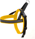 ComfortFlex Sport Dog Harness – No-Choke, Fully Padded, Non-Chafing Harness with Control Handle – Reflective, Lightweight, Adjustable for Active Dogs - XXLarge, Saffron Yellow