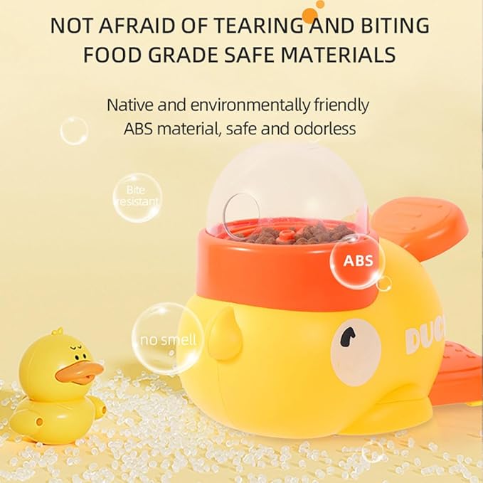 Cat Treat Slot Machine, Cat Slot Machine Treat Dispenser, Duck Dog Treat Dispenser, 2-in-1 Interactive Pet Slow Feeder Puzzle Toy, Suitable for All Kinds of Cats and Dogs (1pcs)