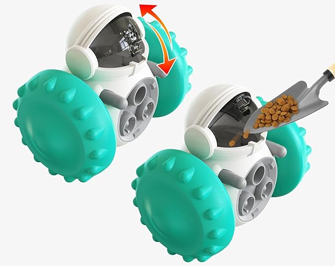 Interactive Dog Toy Dispensing Food (Blue)
