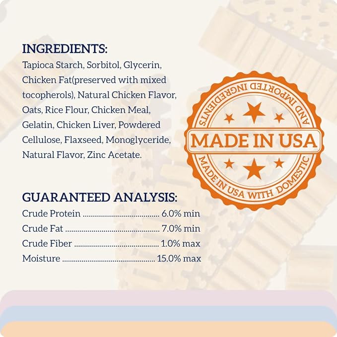 Groovies Flexible, Yet Moderately Tough Daily Dog Dental Chews. Powered by USA-Patented DentalFit Technology. No Added Gluten, No Artificial Flavors or Colors. Original 27oz XLarge (18Chews)