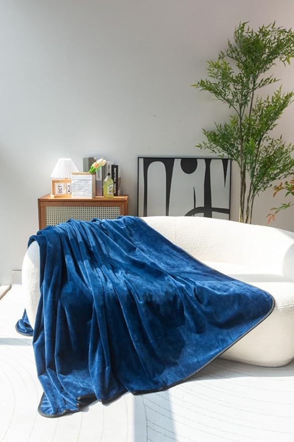 Waterproof Blanket, Water-Proof and Stain-Resistant Blankets for Couples Bed Intimacy, Soft Fleece Moisture-Absorbent, Layered Sheet Protector, Leakproof Protective Top Cover Throws