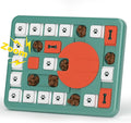 Dog Puzzle Toys,Interactive Treat Puzzle Dog Toy for IQ Training & Mental Stimulating,Treat Puzzle Dispensing with Squeaky Design for Large Medium Smart Dogs