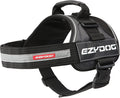 EzyDog Convert Dog Harness – Trail-Ready Rugged Harness for Walking, Hiking & Outdoors with Reflective Piping, Badge Attachment Points, Traffic Handle, & Comfort Lining (X-Small, Charcoal)