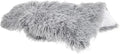 Large Warm PET Mat for Dogs Cats 55x45cm Fluffy Coral Fleece Cushion Washable Sleeping Pad for Winter Self-Warming Resting Bed Mute Base