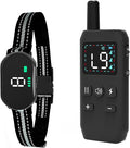 Dog Shock Collar Dog Training Collar with Remote Innovative IPX67 Waterproof with 4 Training Modes, Rechargeable E-Collar for All Breeds- P24-Black