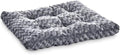 Amazon Basics Washable Cat and Dog Bed and Crate Pad, Indoor, 46 x 29 x 4 inches, Gray