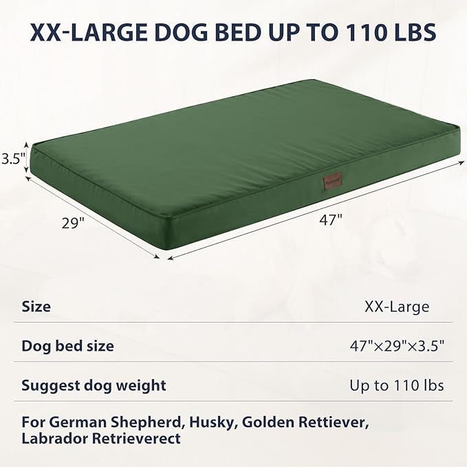 BFPETHOME Outdoor Dog Bed