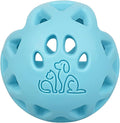 Interactive Dog Ball Cover, Dog Toy Puzzle Ball – Expands Toy Size for Extended Play. Made of Durable Natural Rubber for Tough chewers. (Blue)