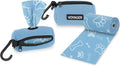 Best Pet Supplies 2-Pack Dog Poop Bag Holder Leash Attachment, Color, Reusable Mesh Dispenser Pouch for Travel, Walking, Park, and Outdoor Use, Soft and Durable with Clip-On - Mesh Baby Blue