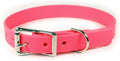 Waterproof Dog Collar (Large: 18"-22", Pink)