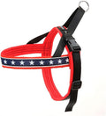 ComfortFlex Patriotic Dog Harness – Fully Padded, Adjustable, Lightweight No-Choke, No-Pull, Non-Chafing Design for Active Dogs, Enhanced Control, Made in The USA - XSmall, The Patriot