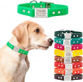 dogIDs Personalized Dog Collar – ScruffTag Custom Waterproof Biothane Dog Collar with Laser-Engraved Name, Durable & Odor-Resistant – USA Made | Bright Green, 1 in x 16 in (Fits Neck Sizes 14-18 in)