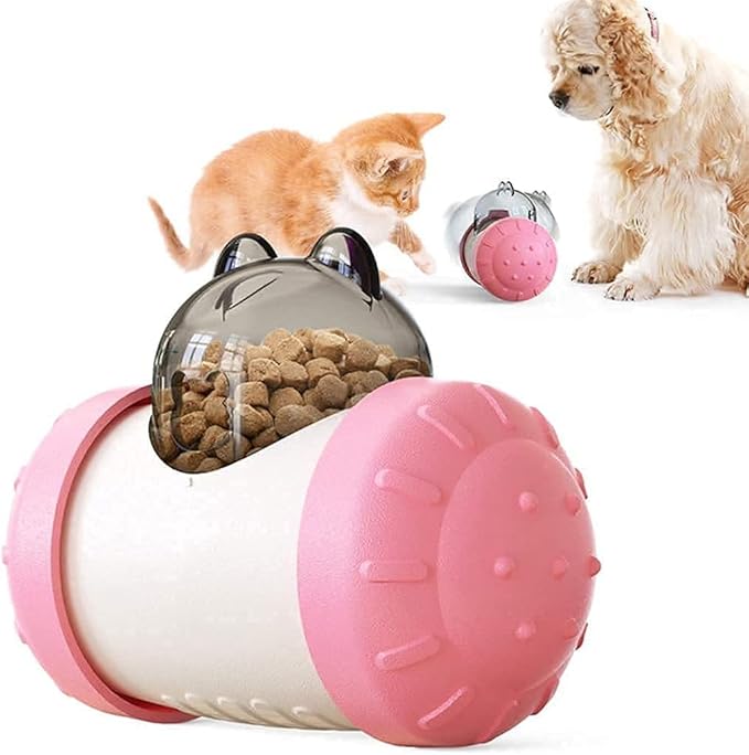 Cat Toys Interactive Dog Toys - Treat Dispensing Dog Toys Cat Feeder Toy Dog Enrichment Toys Dog Treat Ball for Large Medium Small Dogs