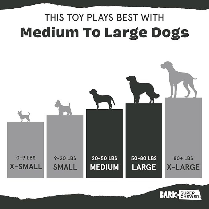 Barkbox Lava Champ Dog Toy for Medium Dogs – Wacky Bounce and Treat Dispensing Fun for Engaging and Interactive Playtime
